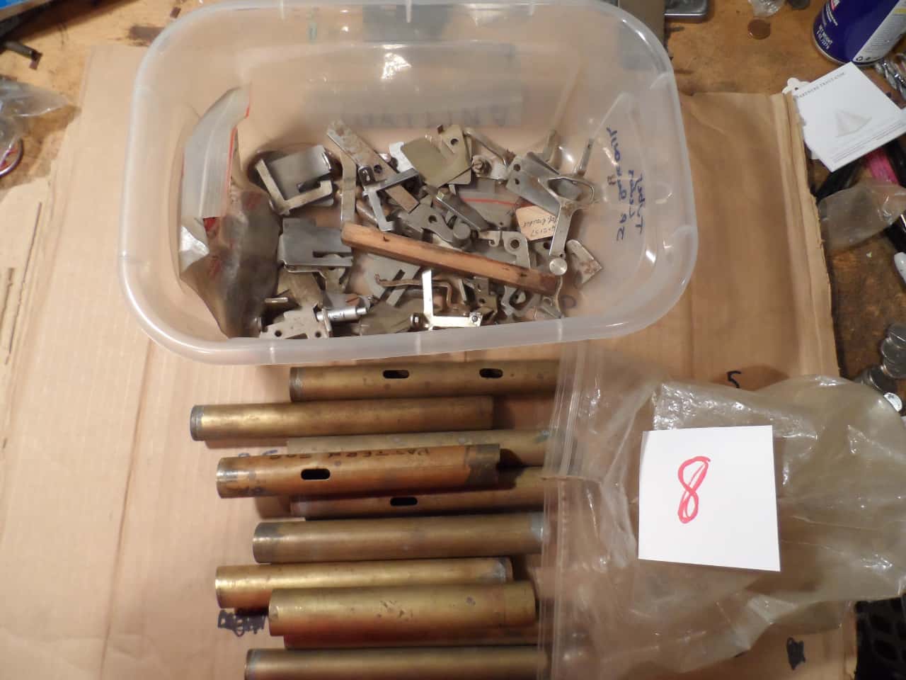 Clear Bin 8